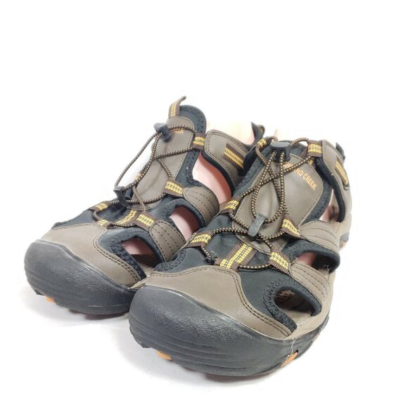 Highland Creek Fisherman Sandals Men's Size 9 Brown Synthetic - Picture 2 of 7